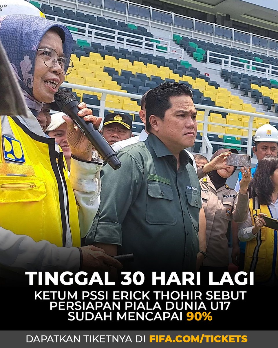 spycamboy's tweet photo. Yeayyy, persiapan untuk Piala Dunia U17 udh 90%
#U17Mendunia #KitaGaruda #BersamaGaruda #GarudaMudaMendunia #GarudaMendunia #PialaDuniaU17 #WorldCupU17 https://t.co/EVPy8f6dqA