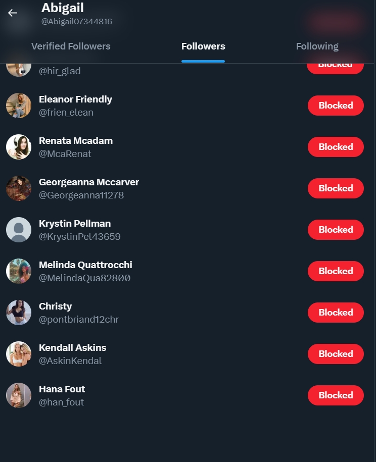 McDonald_69's tweet image. Blokkerdeblok. #block #spam #spambot #Hanna