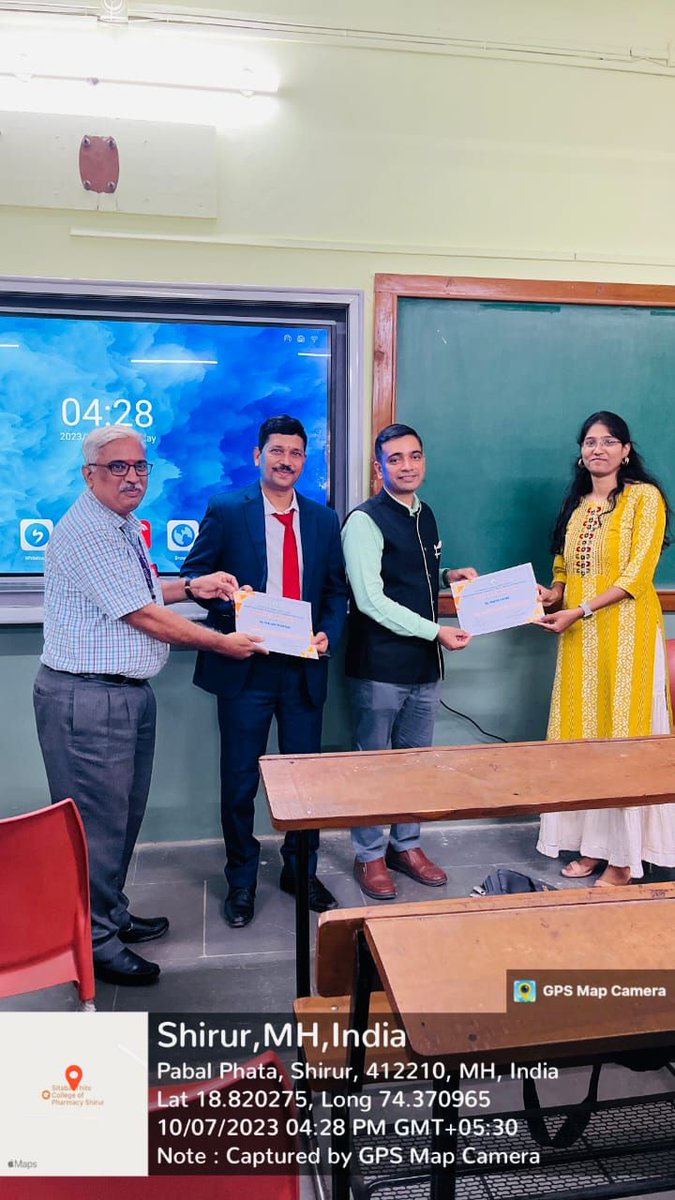 pravinbadhe2001's tweet image. On the occasion of the 'Induction Programme ZEST 2023-24' held on October 7th, 2023, I had the privilege of guiding students at Sitabai College of Pharmacy, Shirur, Pune. It was an inspiring day filled with promising young minds and their enthusiasm for the future #StudentGuide