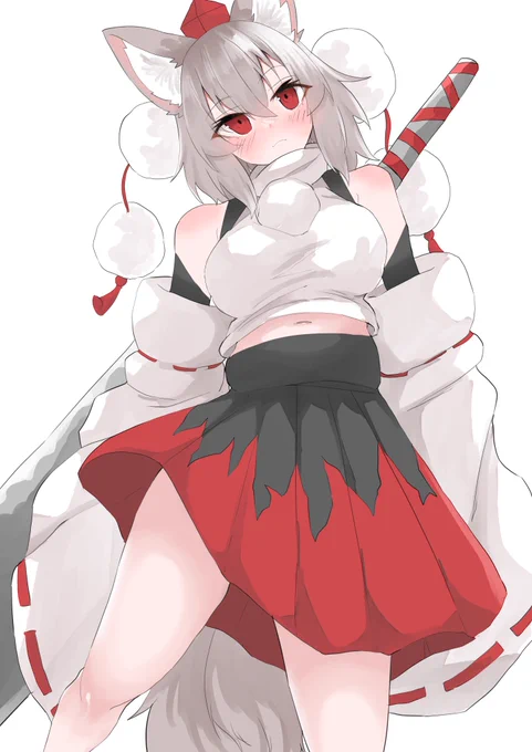 #10月9日は天狗の日 天狗の日だよ～!!なので新刊に載せる椛ちゃんを!!! 