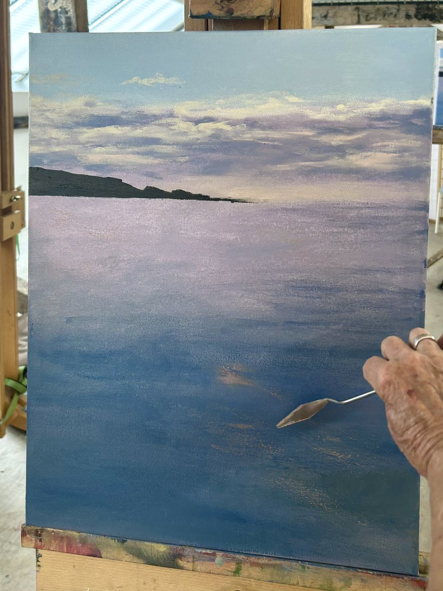 Some excellent paintings produced in my ‘sunlit Seascapes' painting workshop at @PegasusArtShop over the weekend - well done everybody! 👏👏 @artpublishing @AandImagazine @jacksons_art @The_SAA @ParkerHarrisCo #paintingworkshop #seascape