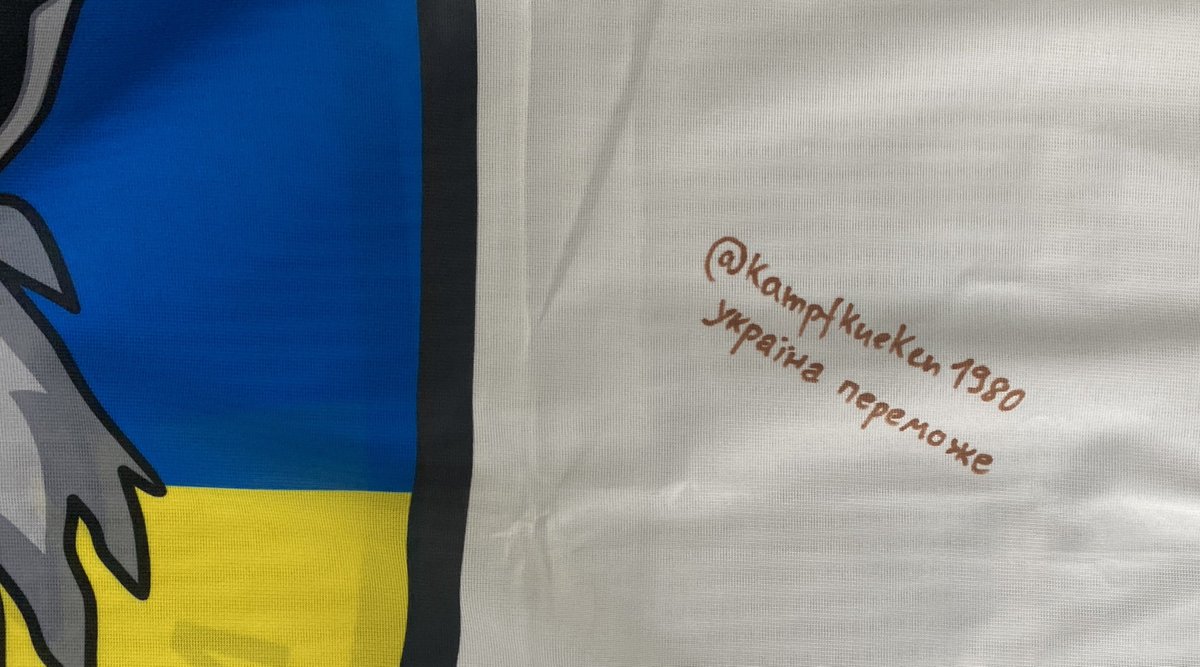 SignMyGrenade's tweet photo. #NAFOfellas
another Level 3 Donation for @georgian_legion ๐ฌ๐ช๐บand the #SignMyFlag - Raffle!!
Thanks @Kampfkueken1980 for your 2nd ticket!!
Here is your message on the fin AND on the Flag!
#RageDonate https://t.co/DhFaHXQuku