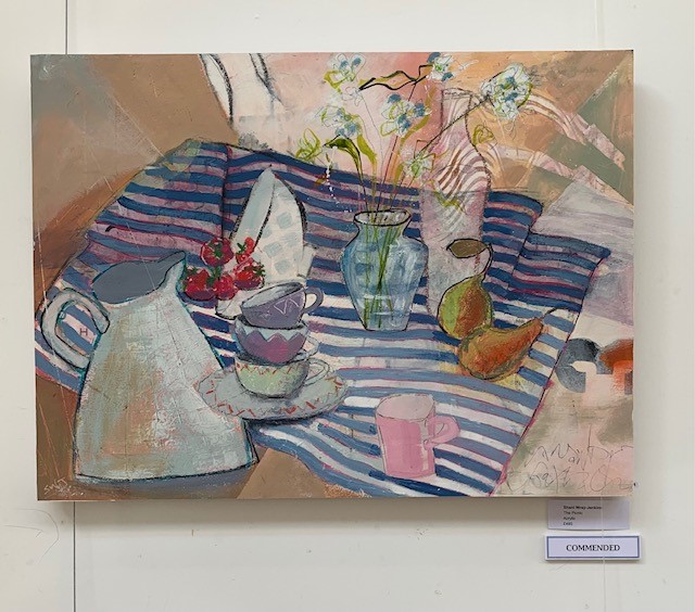 WVASart's tweet photo. This lovely summery painting by Shani Wray Jenkins 'The Picnic' caught the judge's eye and won a commendation in our autumn exhibition, currently on at Stamford Arts Centre. Doesn't it all look delicious?
Show open until 21 Oct (closed Sundays) @stamfordarts
#stamforduk #Art https://t.co/qflypV0ovn