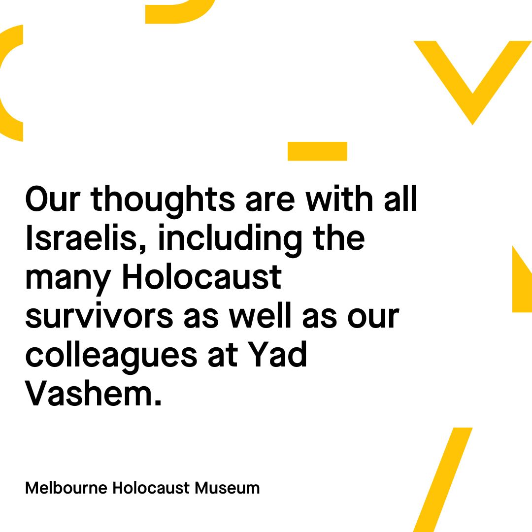 The MHM is devastated by the Hamas attack on Israel, the murder of hundreds of innocent people, and the capture of numerous hostages. We are deeply saddened by the loss of innocent lives and stand in solidarity with the people of Israel during this challenging time.