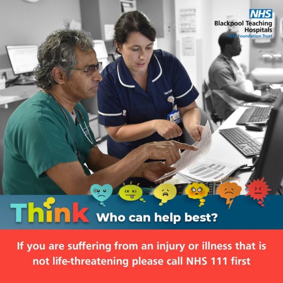 Blackpool Emergency Department 💙 tweet media