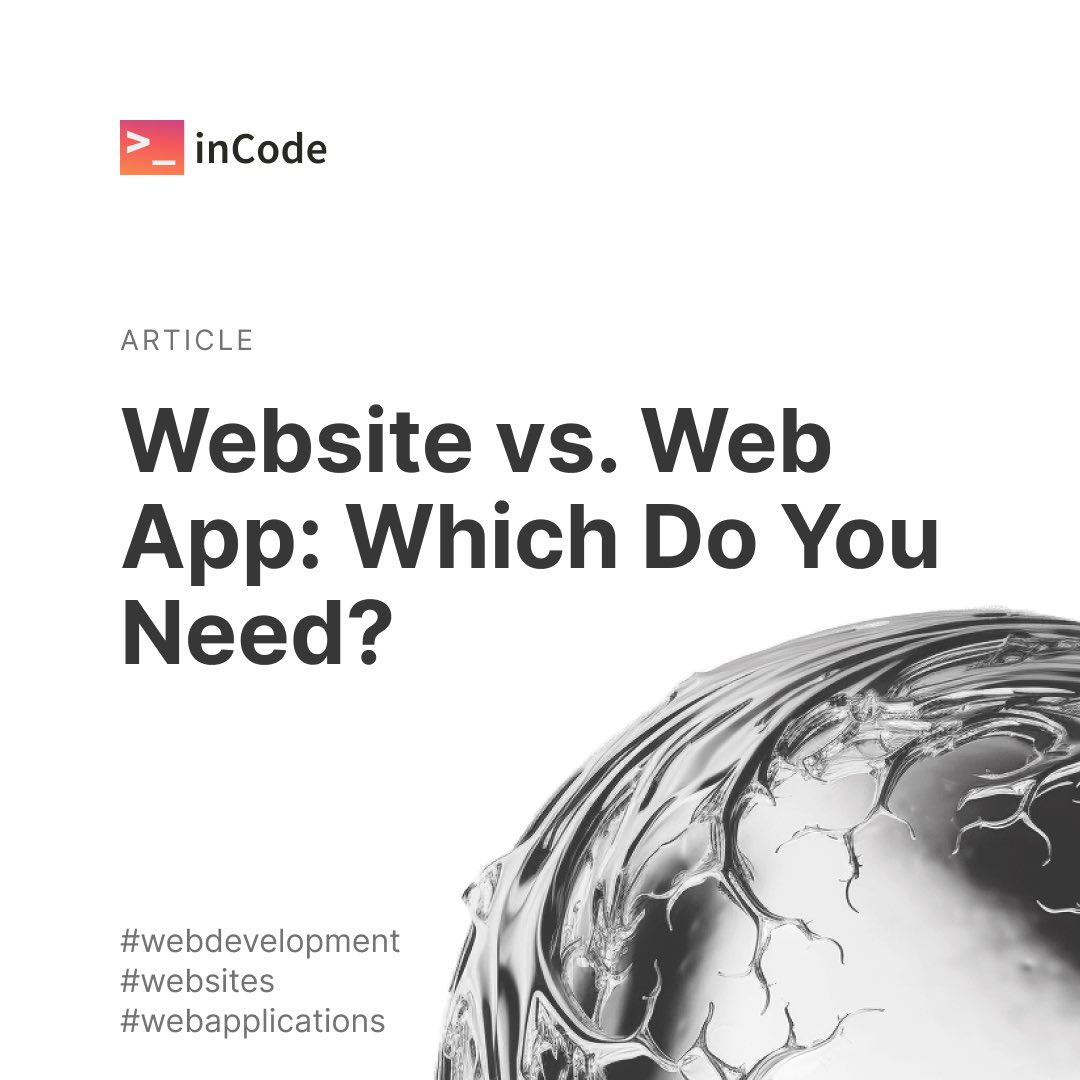 inCode_Systems's tweet image. Remember, the line between websites and web apps can blur, and hybrid solutions exist. Your choice should align with your business goals and user needs.
#WebDevelopment #WebDesign #WebApps #WebsiteDesign #inCodeSystems_expert