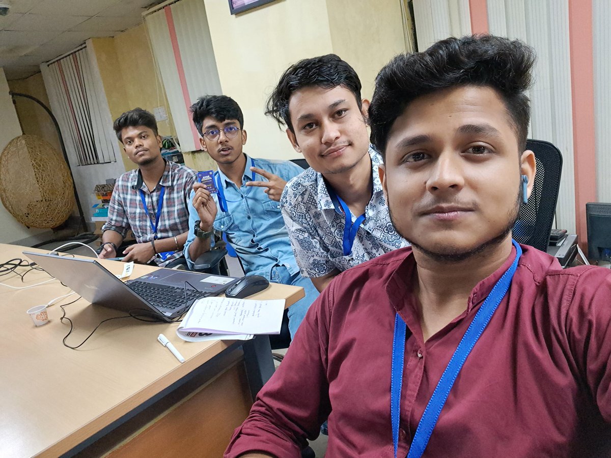 YogeshTweets01's tweet photo. Had a great time at @SpaceApps hackathon 🚀
#NISAC2023 #thinkagainlab #robotmanofindia. https://t.co/eRvOK6XEAU