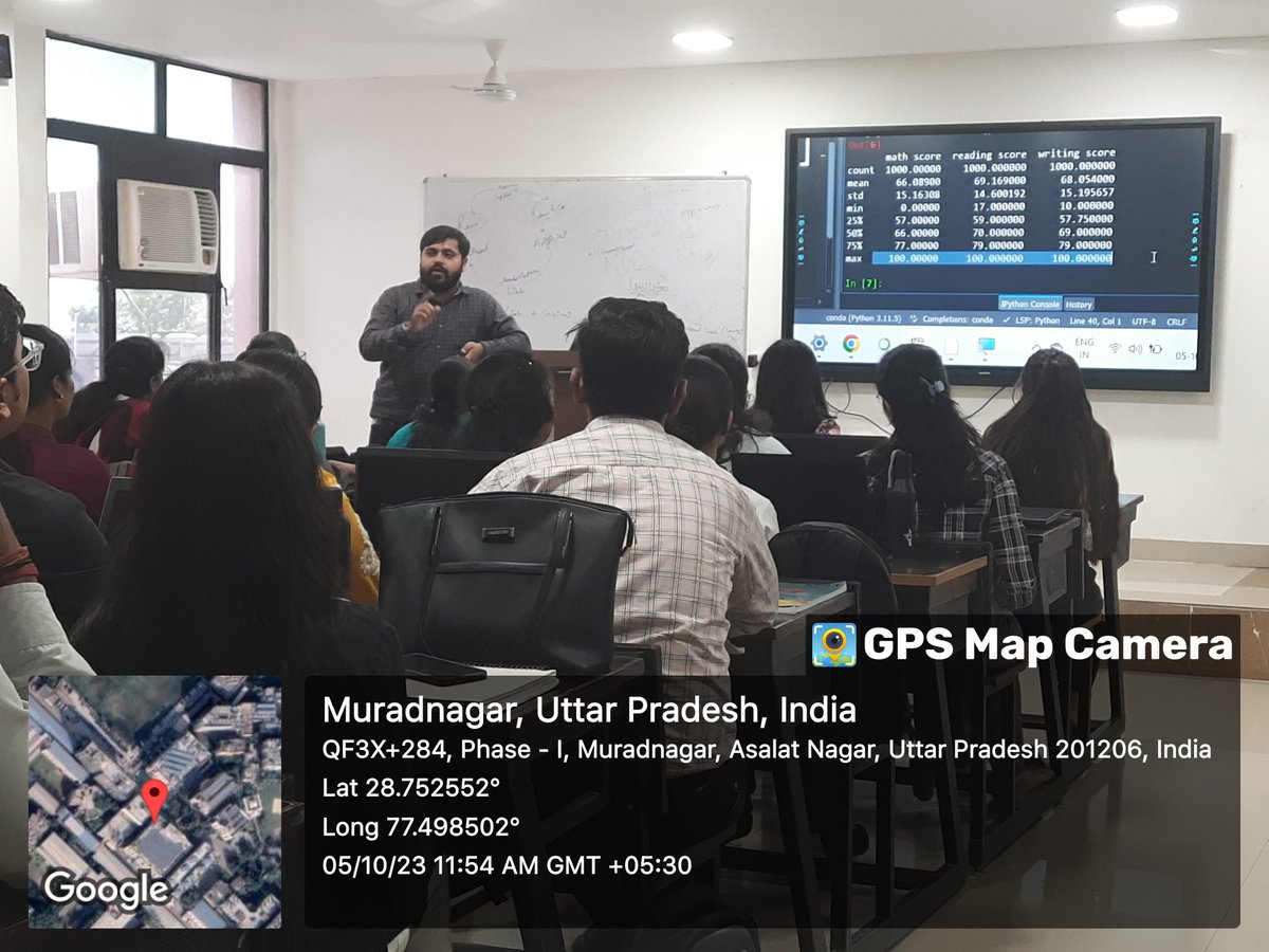 Kiet_edu's tweet image. #KIET_School_of_Management organized a two-day workshop on &quot;#Data_Analytics using #Python&quot; on the on Oct 5th and 6th, as part of the ongoing induction program.
#kiet_group_of_institutions #KIETGZB #kietengineeringcollege #KIET #AKTU #AICTE 
#MBA #DataAnalyticsWorkshop #workshop