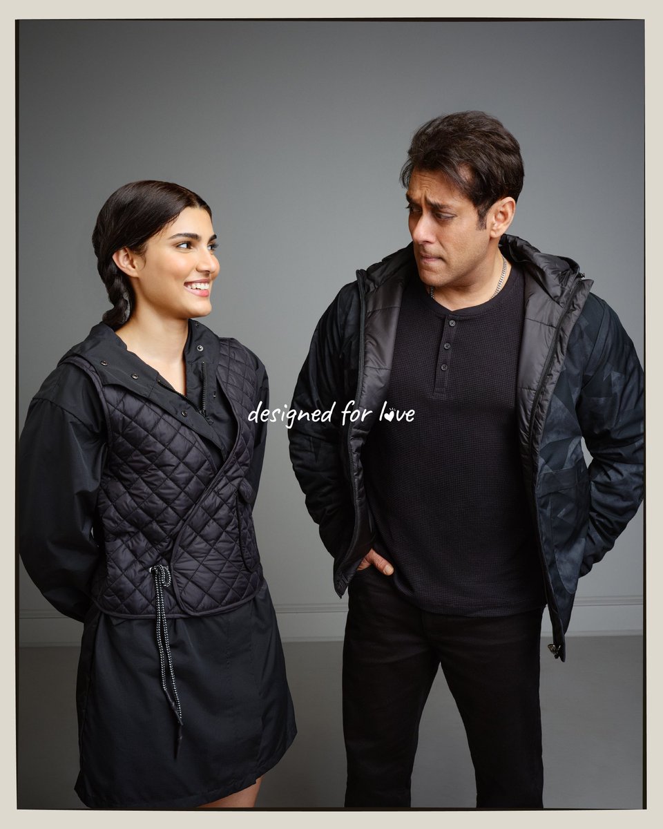 Uncle and nephew look great. ✨️❤️
#SalmanKhan #AlizehAgnihotri 
#BeingHumanClothing
#BeingHuman