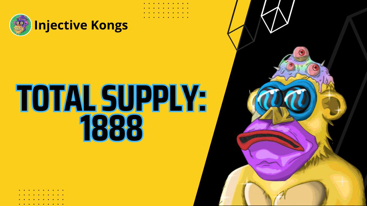 0xLeBwA's tweet photo. π¦ Injective Kongs: The Thrilling #NFT Adventure Continues! π
@InjectiveKongs is more than just an NFT collection; it's a gateway to a world of endless possibilities. As one of the fastest-growing projects on @Injective_
#InjectiveKongs #Injective #InjectiveNFTs #INJ https://t.co/YuRgKOcYz2