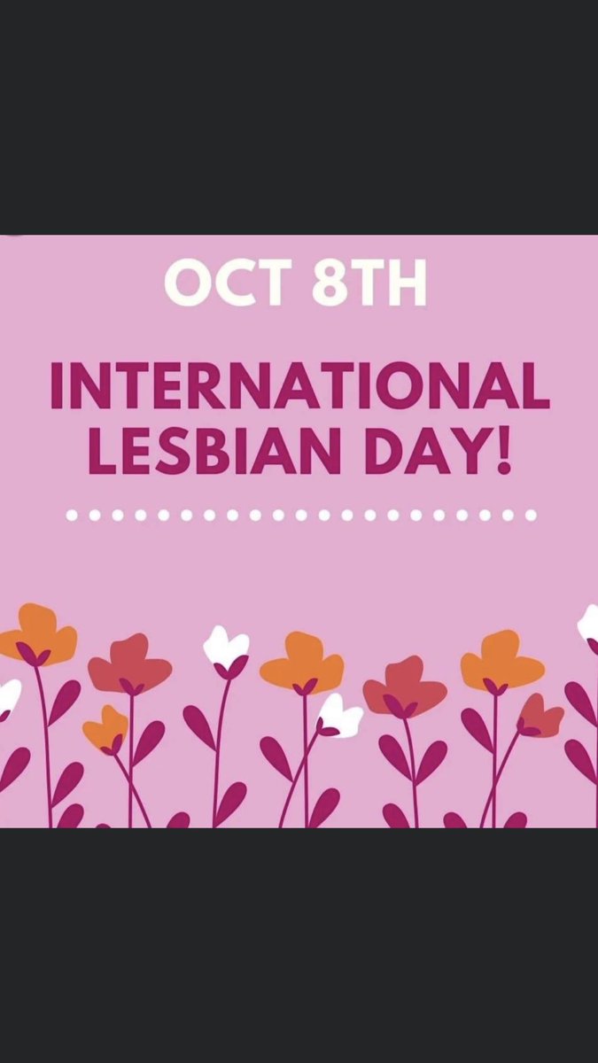 Have a great day Sisters! 🏳️‍🌈🏳️‍⚧️