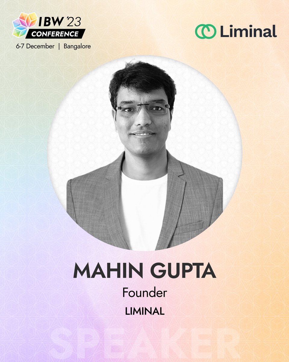 IBWofficial's tweet photo. Introducing our next speaker: @mahingupta.

Mahin is the founder of @LmnlHQ, an institution-tailored digital asset wallet and custody solution. His mission is to simplify digital assets custody.

Mahin can truly claim to be an Indian crypto OG. Mahin co-founded Zebpay in 2012, one of India’s first exchanges. He also founded BuySellBitco.

With over a decade of experience in the Indian crypto space, few have seen as many cycles as Mahin has. If you meet him at the India Blockchain Week Conference, don’t hesitate to pick his brains about his amazing journey.

🗓️ 6-7 December, Bangalore.
🎟️ Super-Early Bird tickets are now live: https://t.co/2j2SYbPWHK
