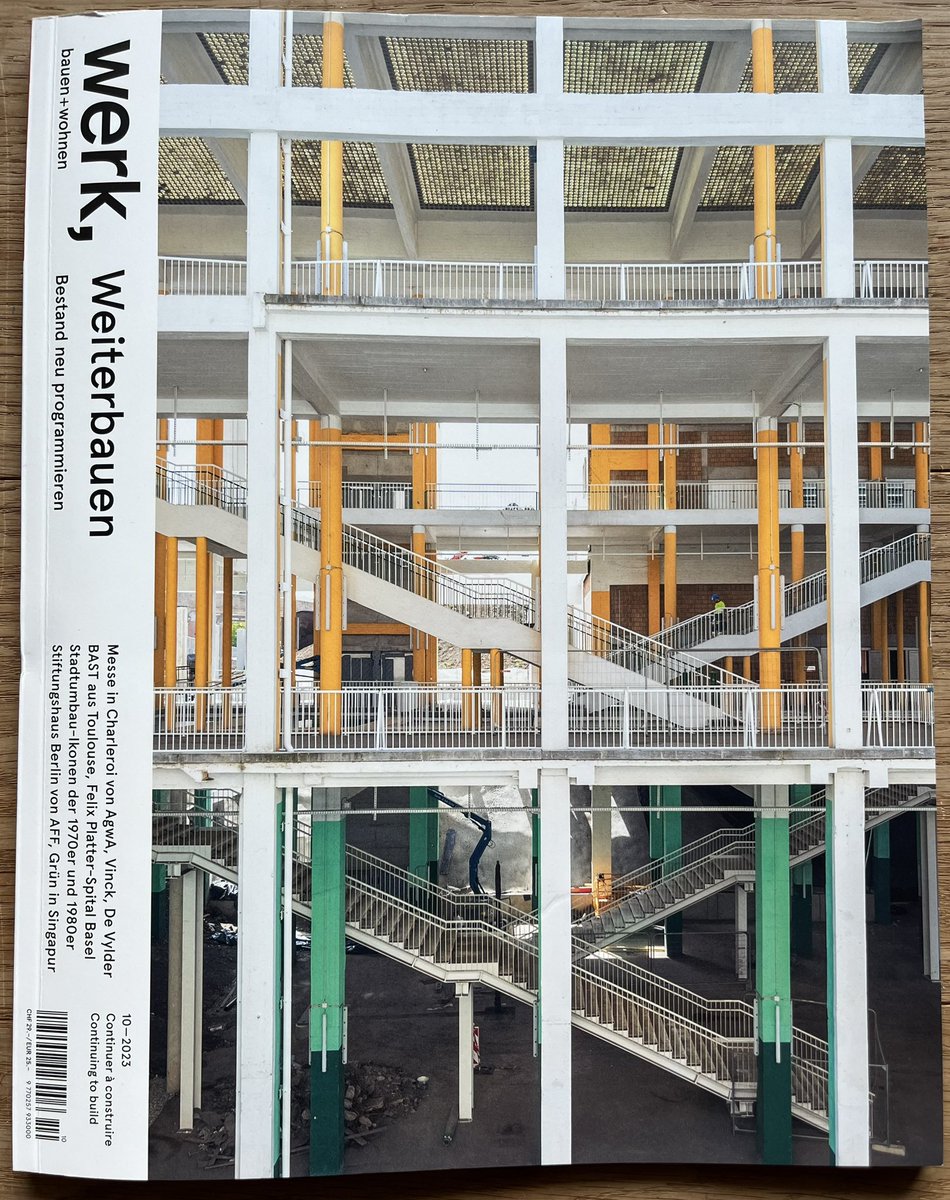 Daniel_A_Walser's tweet photo. Mein Artikel über das Buch von @fridagrahn  über Denise Scott Brown publiziert in @werkbauenwohnen  Ein wichtiges Buch über eine der wichtigsten international tätigen Architektinnen nach dem zweiten Weltkrieg. #DeniseScottBrown https://t.co/aktkV19pxF