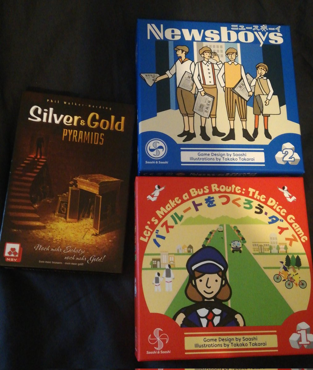 wuerfelfreund's tweet image. Mein kleiner Messe-Loot #spiel23