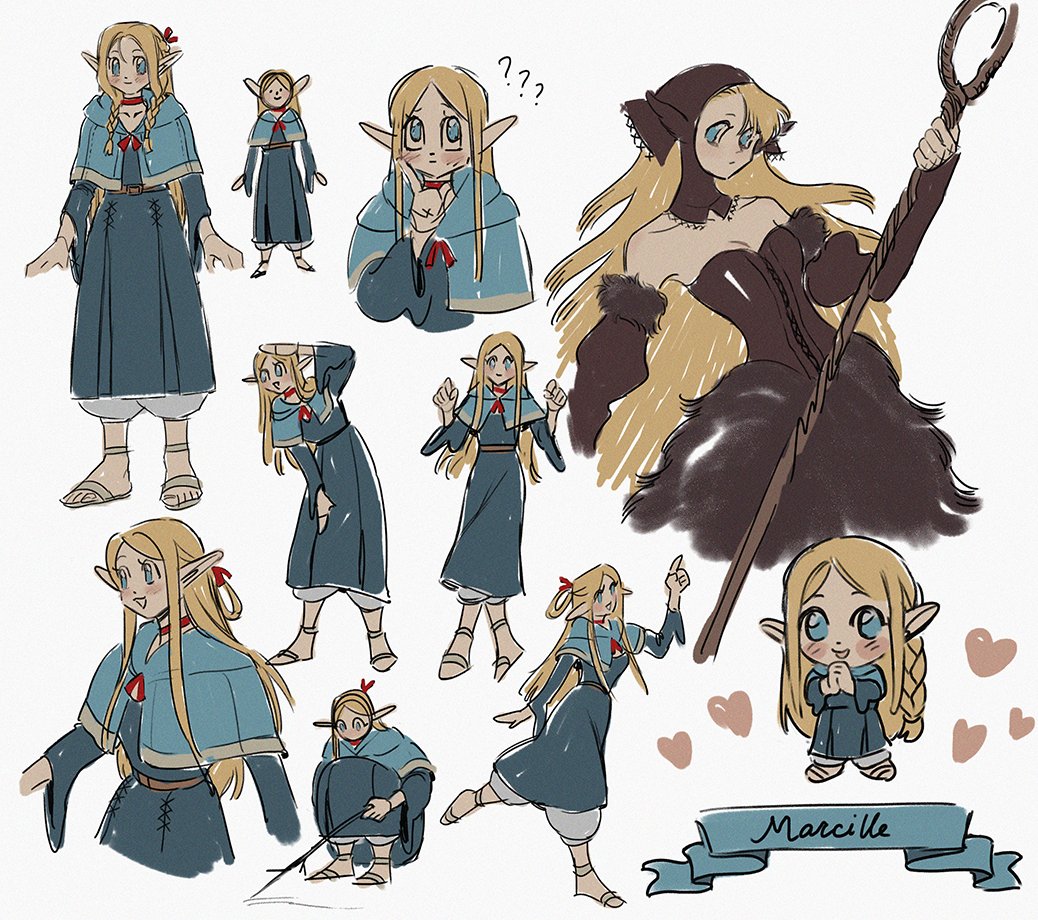 118ween's tweet photo. marcille🌱she's sooo funny and silly 🥺💖#dungeonmeshi https://t.co/dZ83HTIOI7