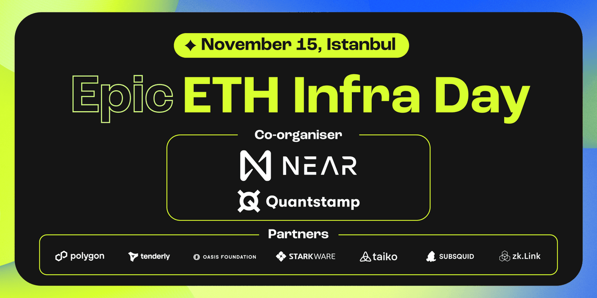 helloSQD's tweet photo. Subsquid is excited to join @epicweb3's Infra Day in Istanbul as part of @EFDevconnect!  

We'll be hosting a workshop and participating in a panel to dive deeper into decentralized data access 🦑 

Sign up here: https://t.co/aYHyNWjbLG https://t.co/GBlvNwL1Xm