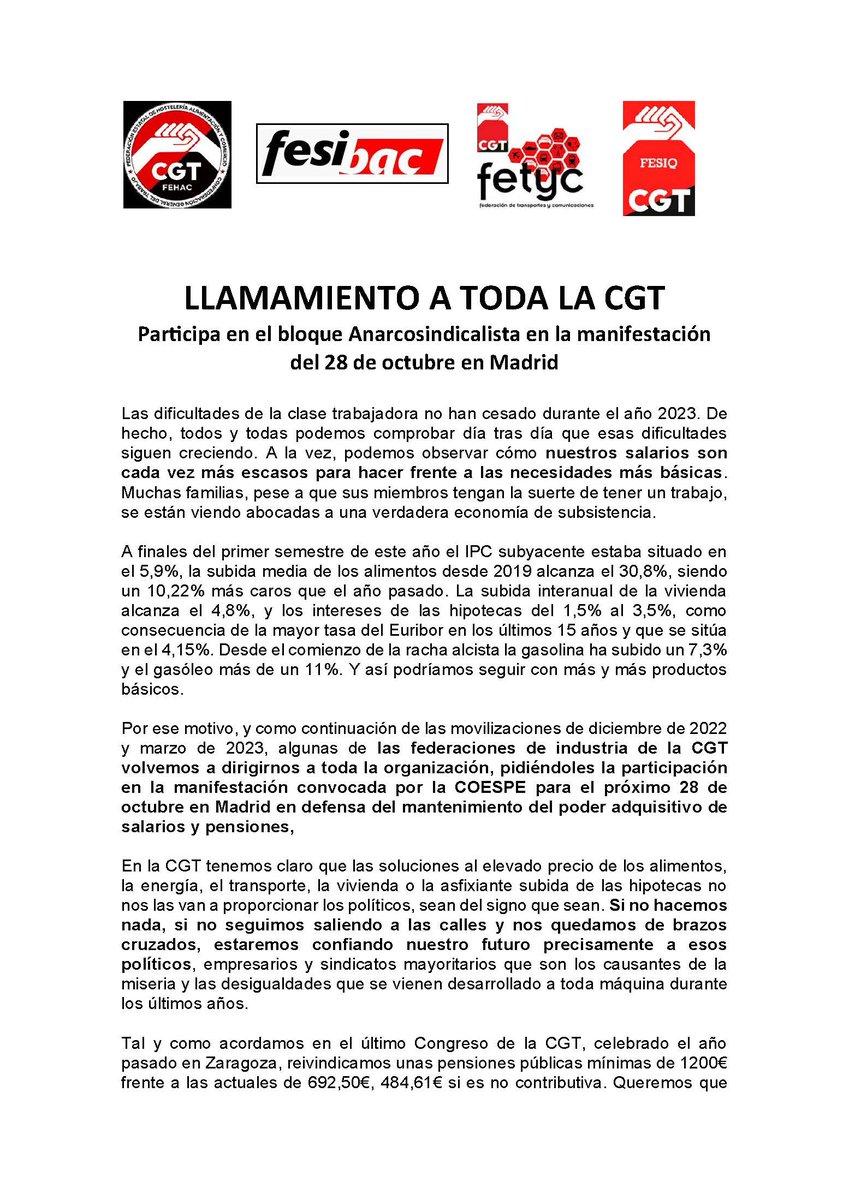 FESIBAC-CGT tweet media