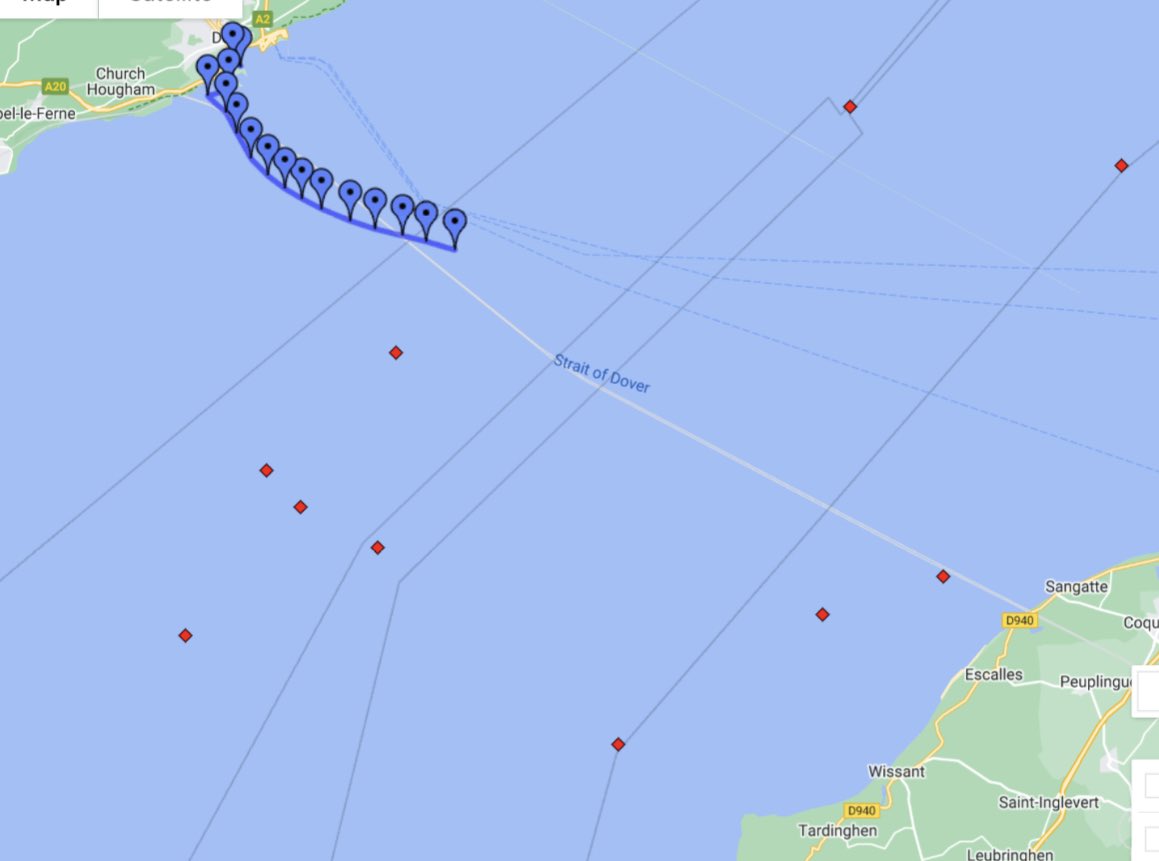 Julien entered the SW shipping lane at 1000hrs. 3hrs 25 from starting. If maintained we could get a 12 hour swim.

🔗 enduroman.com/live-tracking