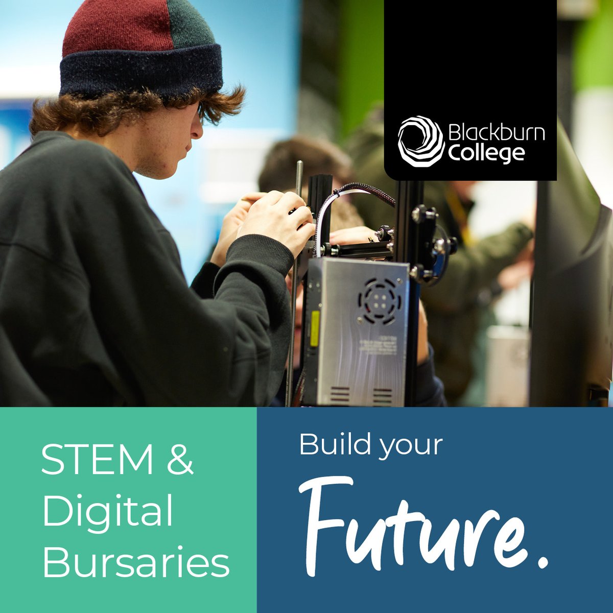 bbcollege's tweet photo. We've been chosen to pilot an incredible bursary scheme 🤩

The @UKStratCom scheme, coordinated through @LancsSkillsHub, is designed to increase the number of school leavers studying science, technology, engineering and maths!

 Read the full story - https://t.co/LOozNshIu2 https://t.co/mUbYpISt0k