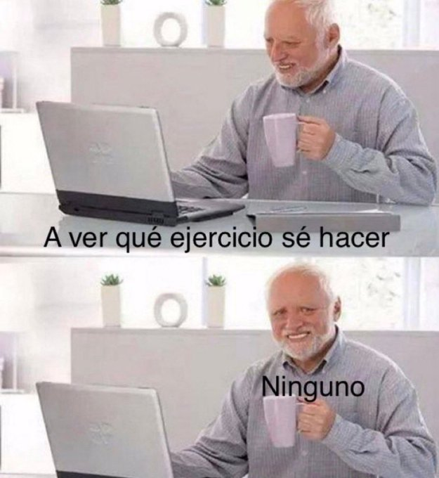 yo en el examen: