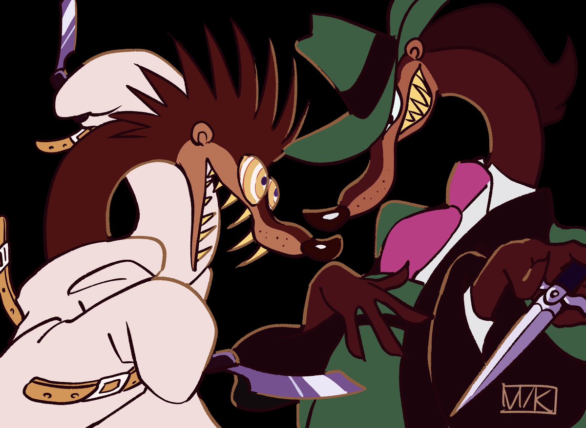 #toonpatrol
 #roggerrabbit
🔪🗡️