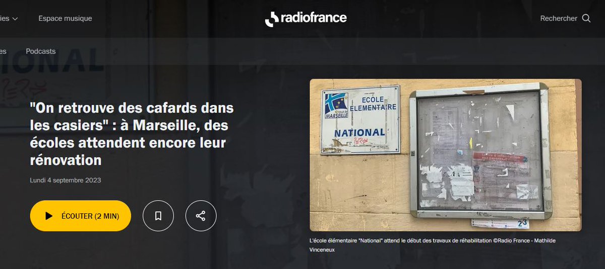 Ensemble, pour les Marseillais ! (@ensembleplm) on Twitter photo ❌Le plan école patine ! Malgré l'effort de l'Etat avec "Marseille en grand" (1,2 milliard d'€ pour les écoles), malgré les satisfecit de <a href="/BenoitPayan/">Benoît Payan</a>. Les Marseillais veulent de la transparence : où en est le site internet promis lors des élections pour suivre les travaux ?🤔 ❌Le plan école patine ! Malgré l'effort de l'Etat avec "Marseille en grand" (1,2 milliard d'€ pour les écoles), malgré les satisfecit de <a href="/BenoitPayan/">Benoît Payan</a>. Les Marseillais veulent de la transparence : où en est le site internet promis lors des élections pour suivre les travaux ?🤔