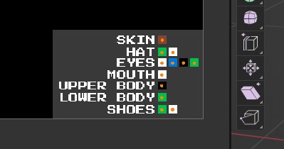 Working on the textures to make it really easy for you creators to customize my new interoperable avatars!