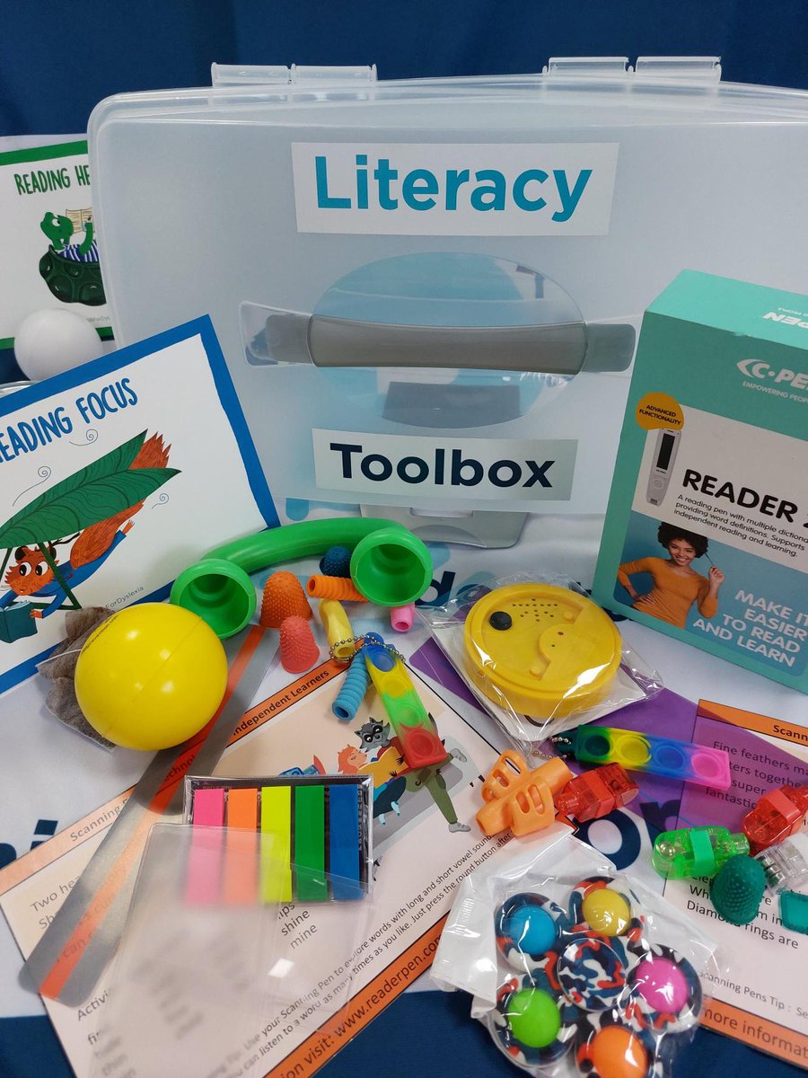 JuliaClouter's tweet image. Look at all the fab tools in our #scanningpens giveaway #literacytoolbox - there will be another winner on the 20th of October 23 - visit the webpage and share where you would use this fab prize - be in it to win it. scanningpens.co.uk/Toolbox-Approa…