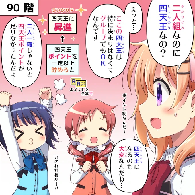 ラビットカンパニーへようこそ! 40羽目 90階③ #gochiusa #ごちうさ