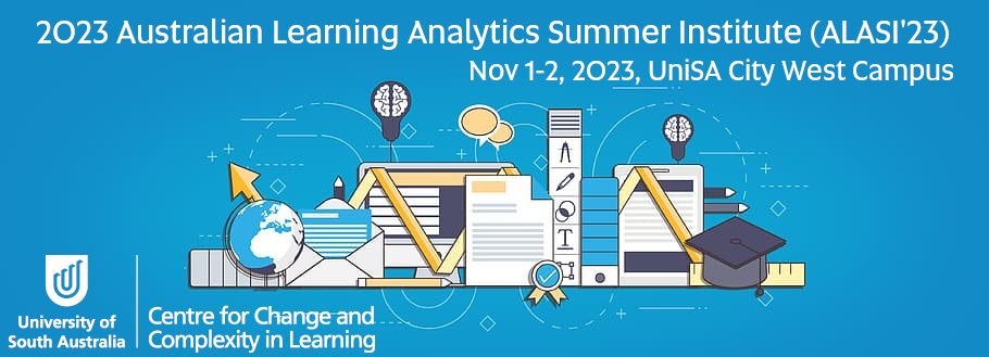The #ALASI23 program is now available! Check out the great lineup of interactive sessions, emerging research posters, AI panel, & future thinking session. Don't forget to register while the early-bird rate still applies (until 15th Oct) unisa.edu.au/research/c3l/c… #LearningAnalytics