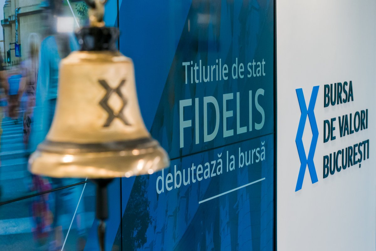 The Ministry of Finance lists at BVB five new issues of FIDELIS government bonds with a cumulative value of almost RON 1.5bn

📰 The press release can be read here – bit.ly/3rFUVUx