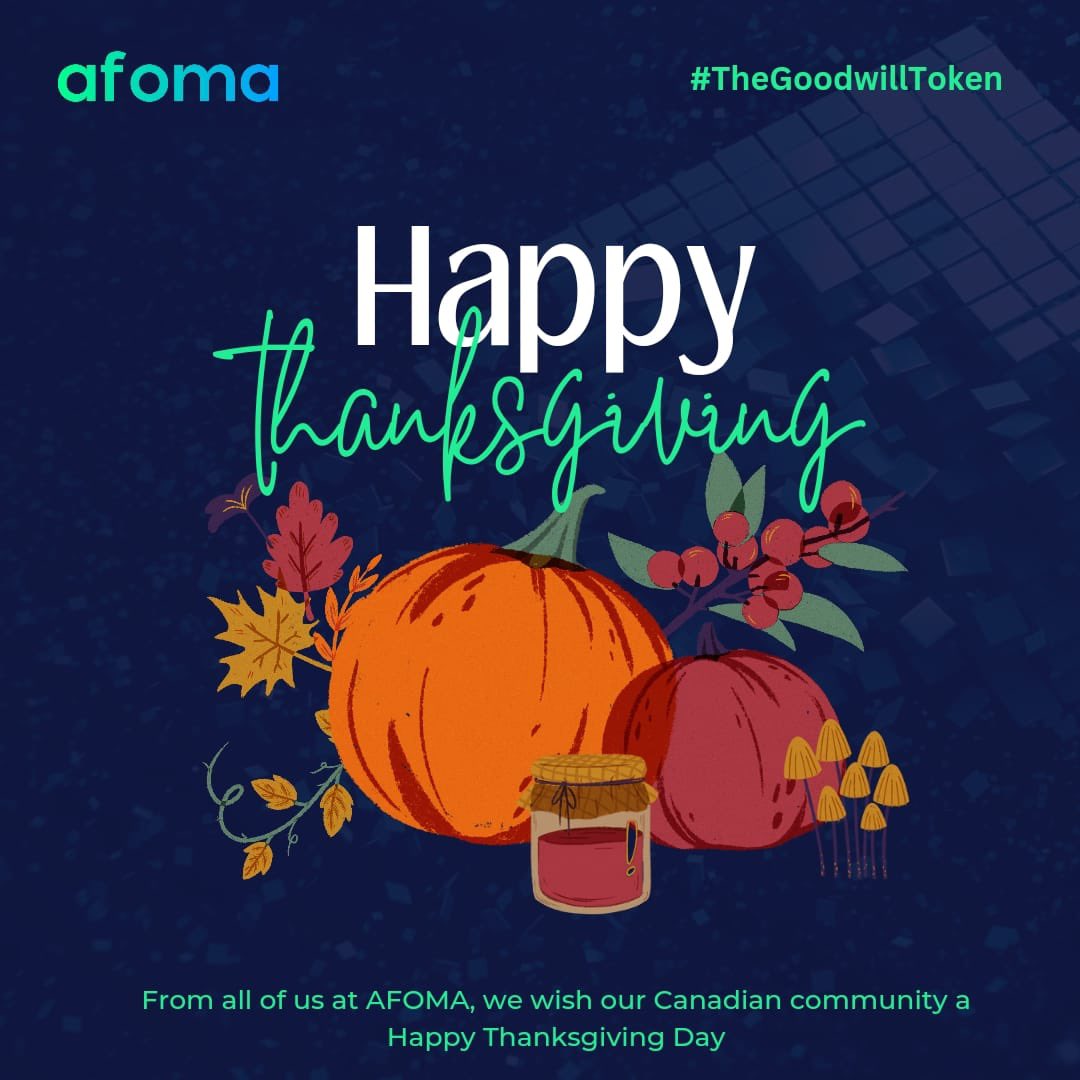 🍁 Grateful for our incredible Canadian community! Your unwavering support fuels our journey toward decentralization in the creative economy. Thank you for being an essential part of our story. #HappyThanksgiving #HappyThanksgiving2023