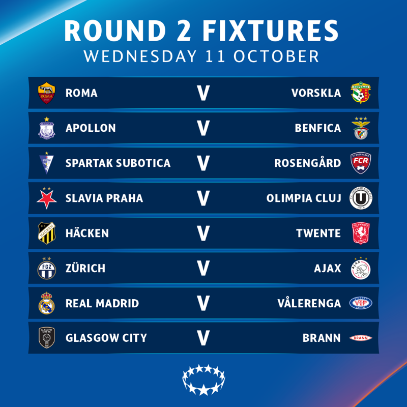 UWCL's tweet photo. 👊  It's matchweek in the #UWCL!

Catch up on all of this week's fixtures 👇