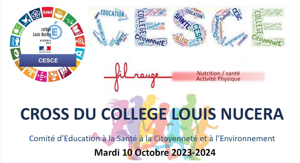 SebastienVonner's tweet image. Organisé dans le cadre du Fil Rouge Santé de notre #CESCE le cross du @ClgLouisNucera aura lieu ce mardi dans les Jardins des Arènes de Cimiez privatisés pour l’occasion grâce au concours de la @VilledeNice. Un beau de moment de partage dans l’effort en perspective @AcademieNice