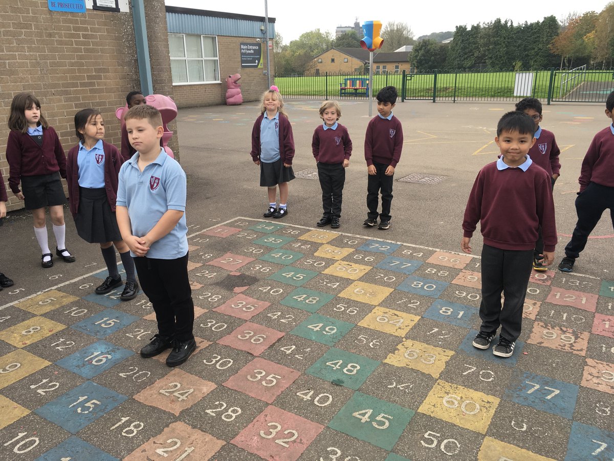 Stphilipevanspr's tweet photo. Bl3 have been learning their times tables outdoors and have been working with their partners to solve multiplication questions #SPEOutdoorLearning #SPEMaths https://t.co/dBoXcDj3cN