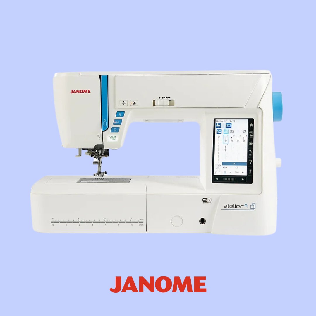 JanomeUK's tweet photo. A combined sewing and embroidery powerhouse, the Janome #Atelier9 comes…
🌟 Fully computerised,
🌟 With 300 built in stitches,
🌟 And USB/WiFi connection!
Find out more here: https://t.co/gaxXCrHSip
#janomemakes #sewingmachine #sewinguk #uksewing https://t.co/kJCpsR6WtN