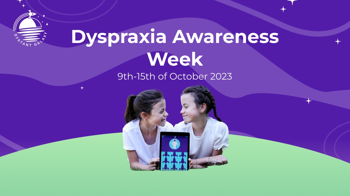 DystantG's tweet photo. It’s Dyspraxia Awareness week!

This event aims to raise awareness for Dyspraxia and help educate people on the condition, the common signs, and possible treatments.

#dyspraxia #dyspraxiaawarenessweek #dystantgalaxy #distantgalaxy #dyspraxiaapp #hometool #commonsigns https://t.co/bwPP4YaXbs