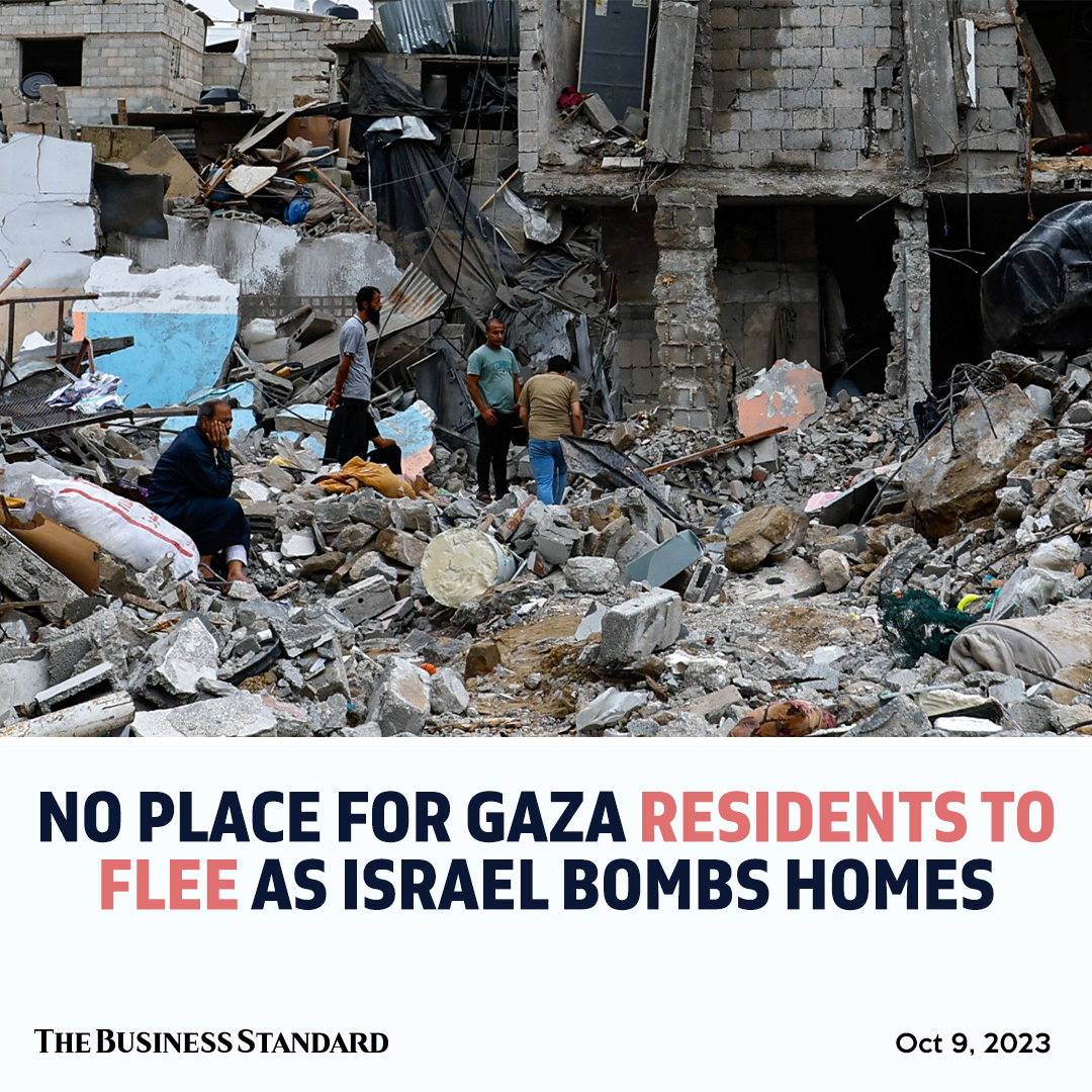 tbsnewsbd's tweet image. Residential buildings in the besieged strip bombarded by Israeli forces, killing hundreds, after Hamas’s unprecedented attack

Read more: tbsnews.net/worldbiz/middl…

#Gazaresidents  #IsraelPalestineConflict #Palestine #Hamas #israelattac #TBSNews