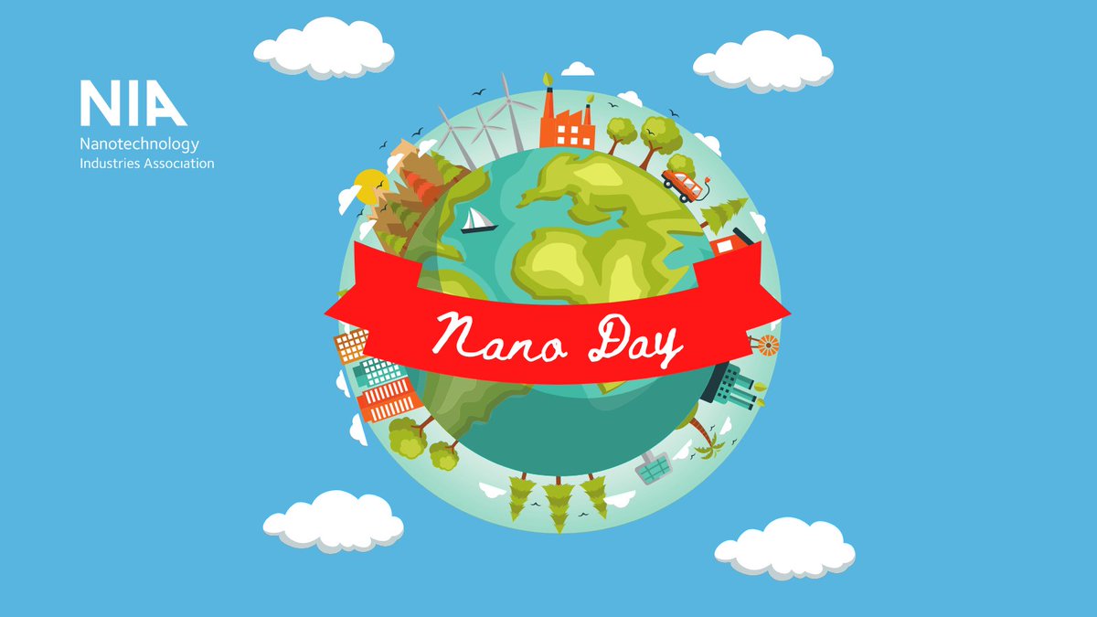 Nanotechnology Industries Association (NIA) (@nanotechia) on Twitter photo October 9 is  the US National Nanotechnology Day—the day that celebrates the potency of the world at the scale of one nanometer, or one billionth of a meter. Happy #NationalNanoDay !
#nanotechnology #nanomaterials #nano #science #tech #advancedmaterials October 9 is  the US National Nanotechnology Day—the day that celebrates the potency of the world at the scale of one nanometer, or one billionth of a meter. Happy #NationalNanoDay !
#nanotechnology #nanomaterials #nano #science #tech #advancedmaterials