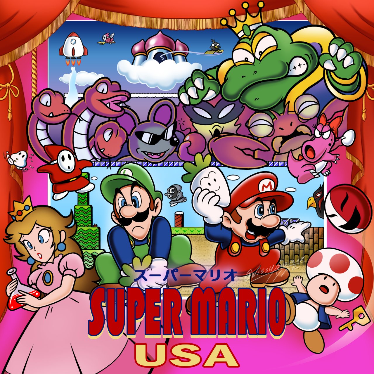 スーパーマリオUSA