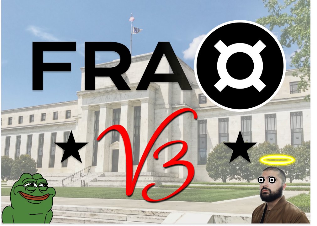 francescoweb3's tweet photo. @fraxfinance V3: the Final Stablecoin 💲 https://t.co/k0hKh0MY8n