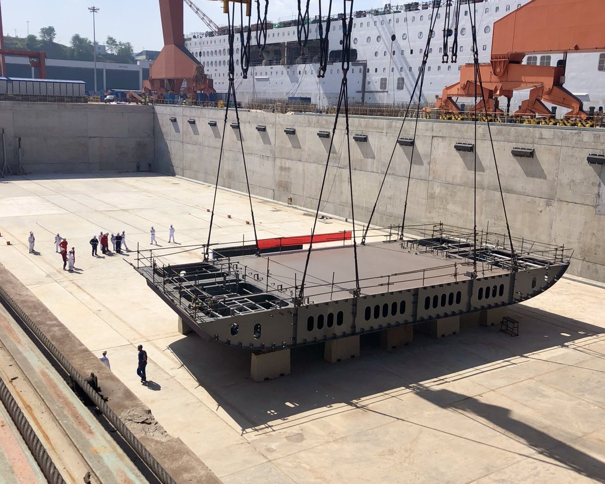 BrittanyFerries's tweet photo. Can you guess what this is? ๐คจ
Last week saw the keel laying ceremony for the fifth ship in our fleet renewal programme, Guillaume de Normandie. We're looking forward to welcoming the ship in spring 2025
#BrittanyFerries #BF50 https://t.co/rMe0L7TRlx