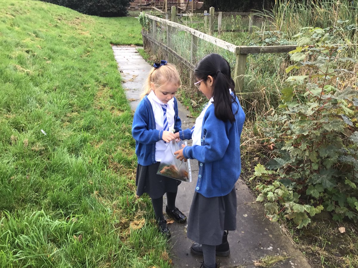 Miss Hoskin's English group had a fantastic time on their autumn walk. They collected leaves, conkers and flowers ready to write their autumn poem!