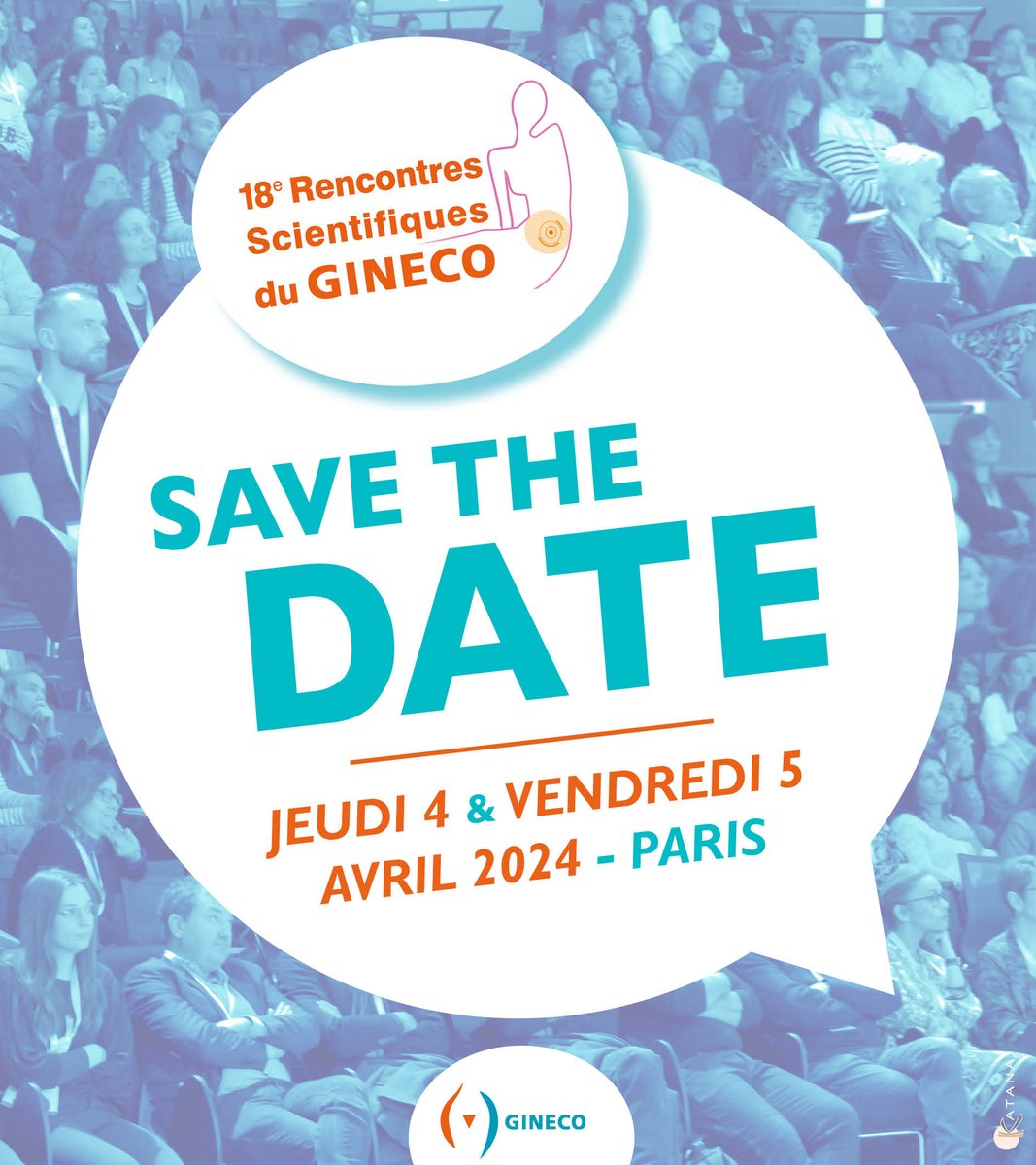📅 Avril 4 -5, 2024| Save the date - 18èmes Rencontres Scientifiques du GINECO !

📲Restez connectés -> les inscriptions seront très prochainement disponibles.

#rechercheclinique #oncologie