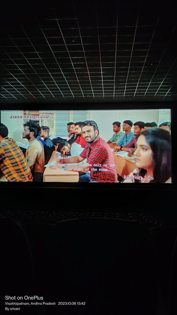 PutrevuSrivani's tweet photo. Cringe movie I have ever seen🤧.  #kiranabhivaram @Kiran_Abbavaram  Naku headache vachi potha anukuna bro Theater lo😿🫨🤒😓🤦🏻‍♀️🚶🏻‍♀️ #RulesRanjann #headache https://t.co/056evr9AOk