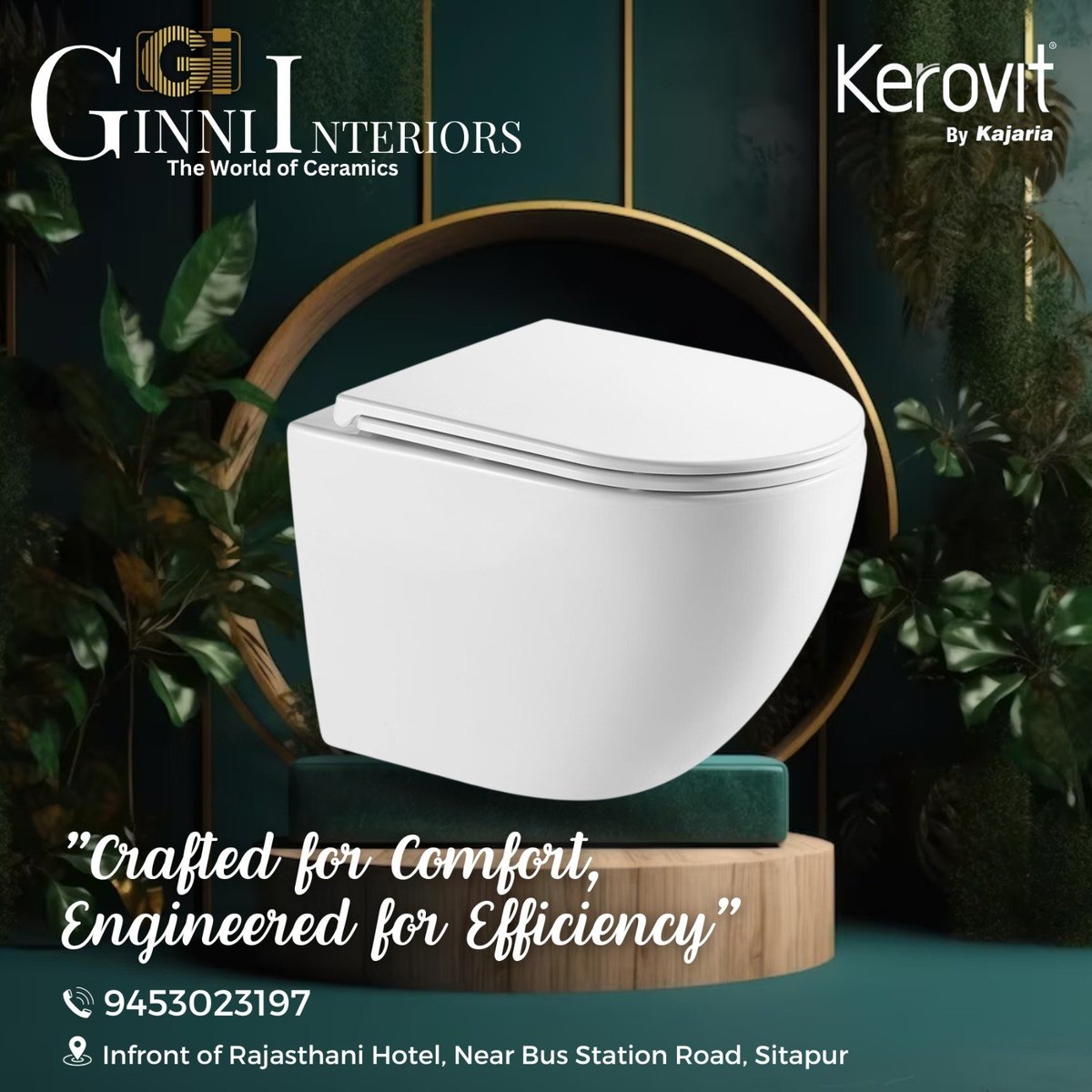 GinniInteriors's tweet image. Experience the Art of Modern...!
Ginni Interiors-Bindal Brother
Call Now☎️
Contact Us :- 9453023197
#GinniInteriors #Kajariatiles #kitchenapplication #Hardwarefitting #SanitaryBathware #Sitapur #bestdecor #homedecoration #longlasting #LakhimpurKheri #laharpur #chimney #tileslover