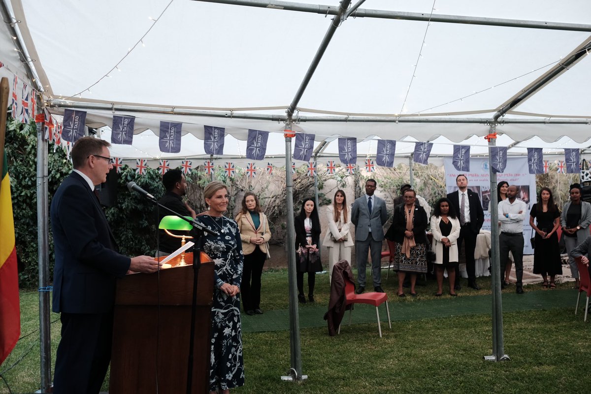 Great to welcome HRH The Duchess of Edinburgh to Ethiopia.
 
This important visit by a member of the <a href="/RoyalFamily/">The Royal Family</a> is testament to the strength of our bilateral relationship with Ethiopia.