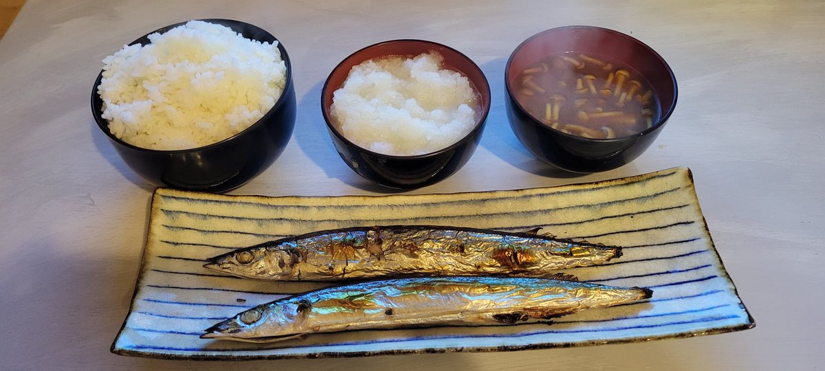 今年初サンマ♡
うまし♡