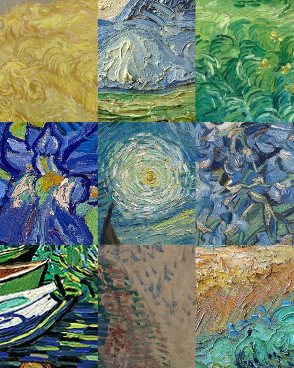 colors of van gogh.