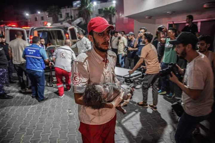 Israel's Bank of Targets in Gaza

Two Palestinian infants have been murdered in an Israeli airstrike on the Gaza Strip.
#GazaUnderAttack